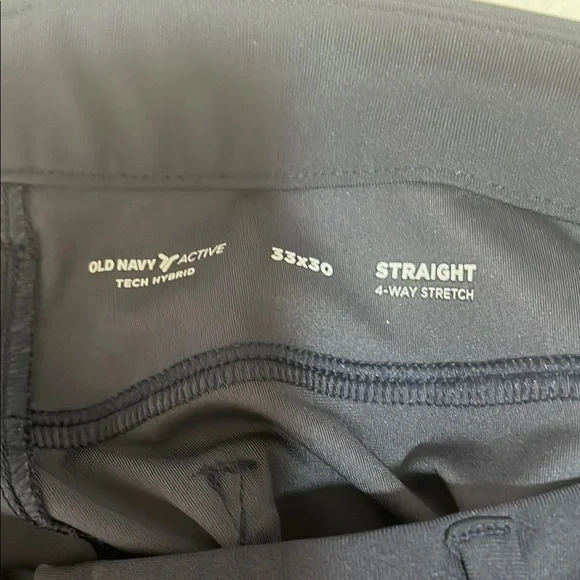 Old Navy Active Men's Navy Blue Straight Casual Pants - Picture 4 of 8